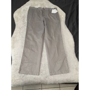 New Calvin Klein Mens Gray Straight Fit Chino Pants Size 36x32 NWT‎